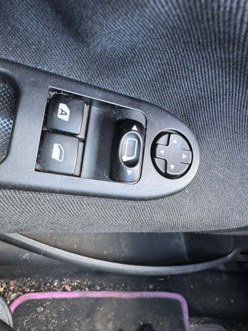 Peugeot 207 original Au&szlig;enspiegel rechts elektrisch verstellbar KTH Thorium Grau Bj.2010